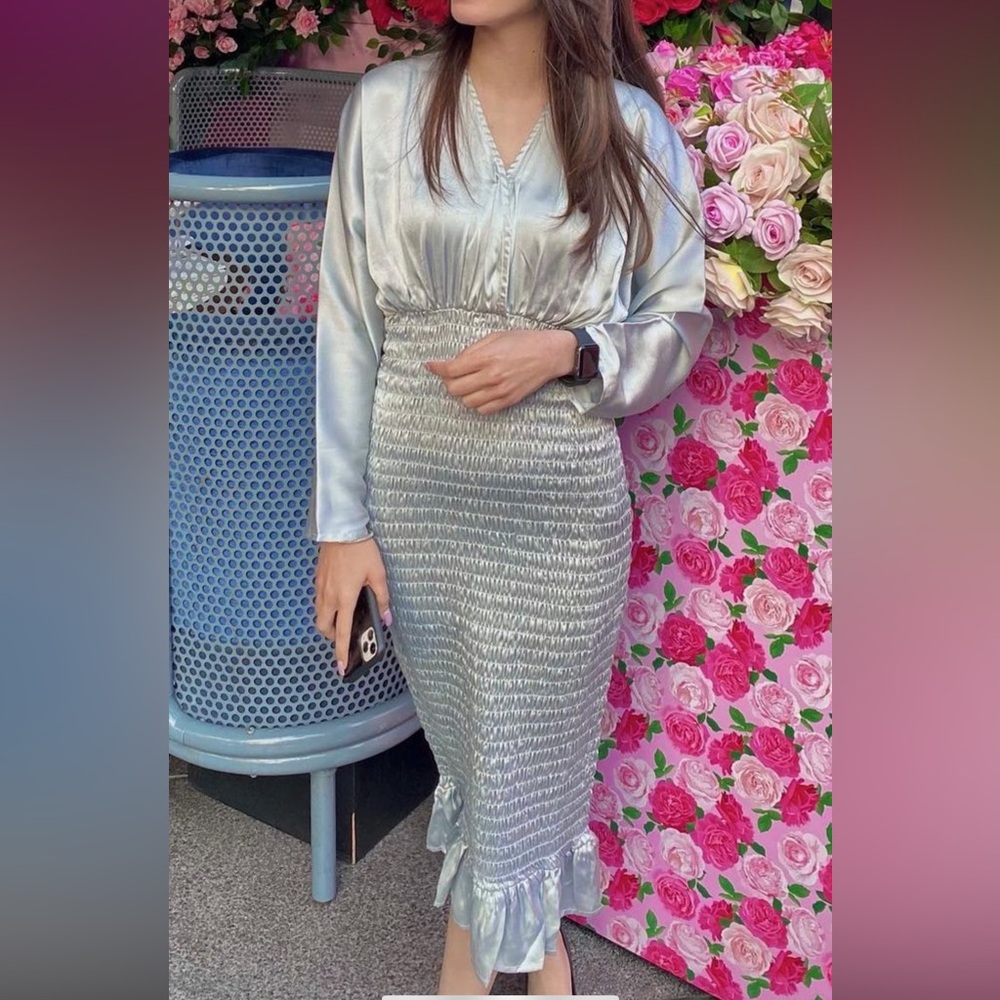 Satin Dress